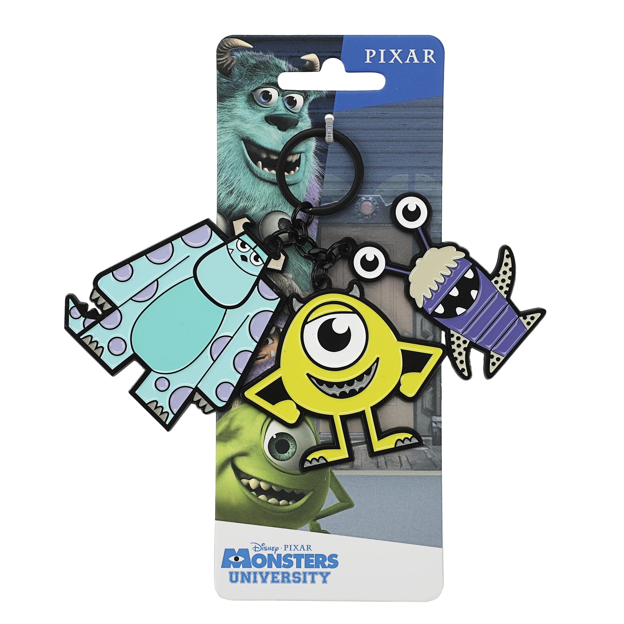 Monsters University Mike Sulley & Boo Multi-Charm Keychain