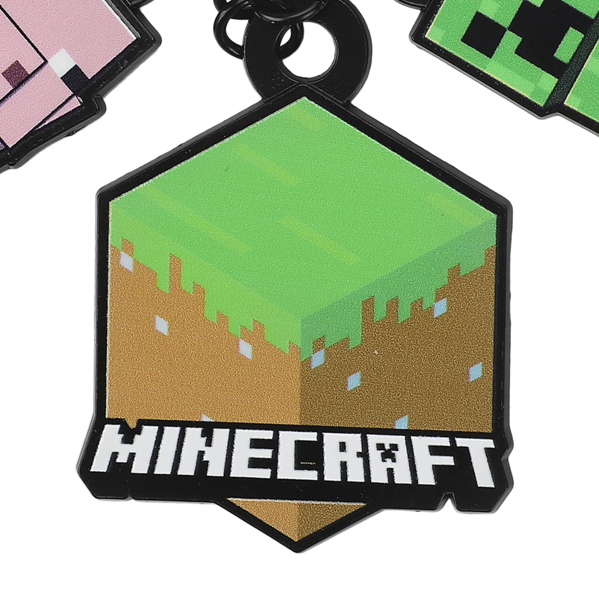 Minecraft Icons Multi-Charm Keychain