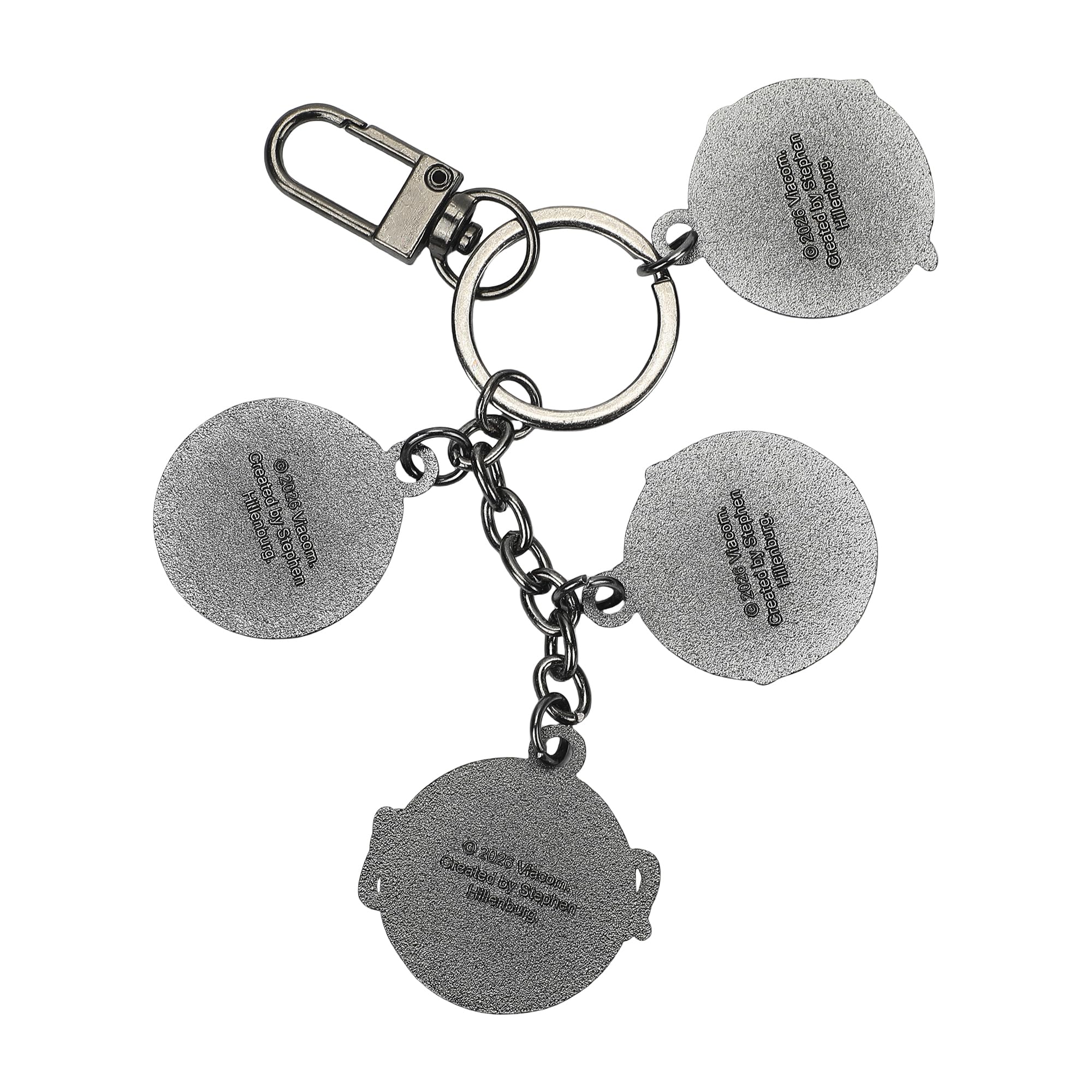 Spongebob Squarepants Favorite Characters Multi Charm Keychain