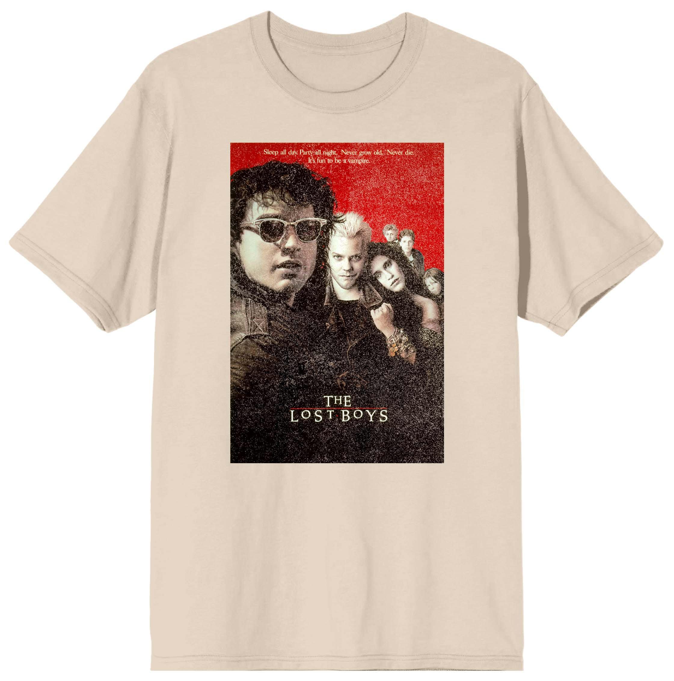 Lost Boys Classic Movie Poster Men's Beige Graphic T-Shirt