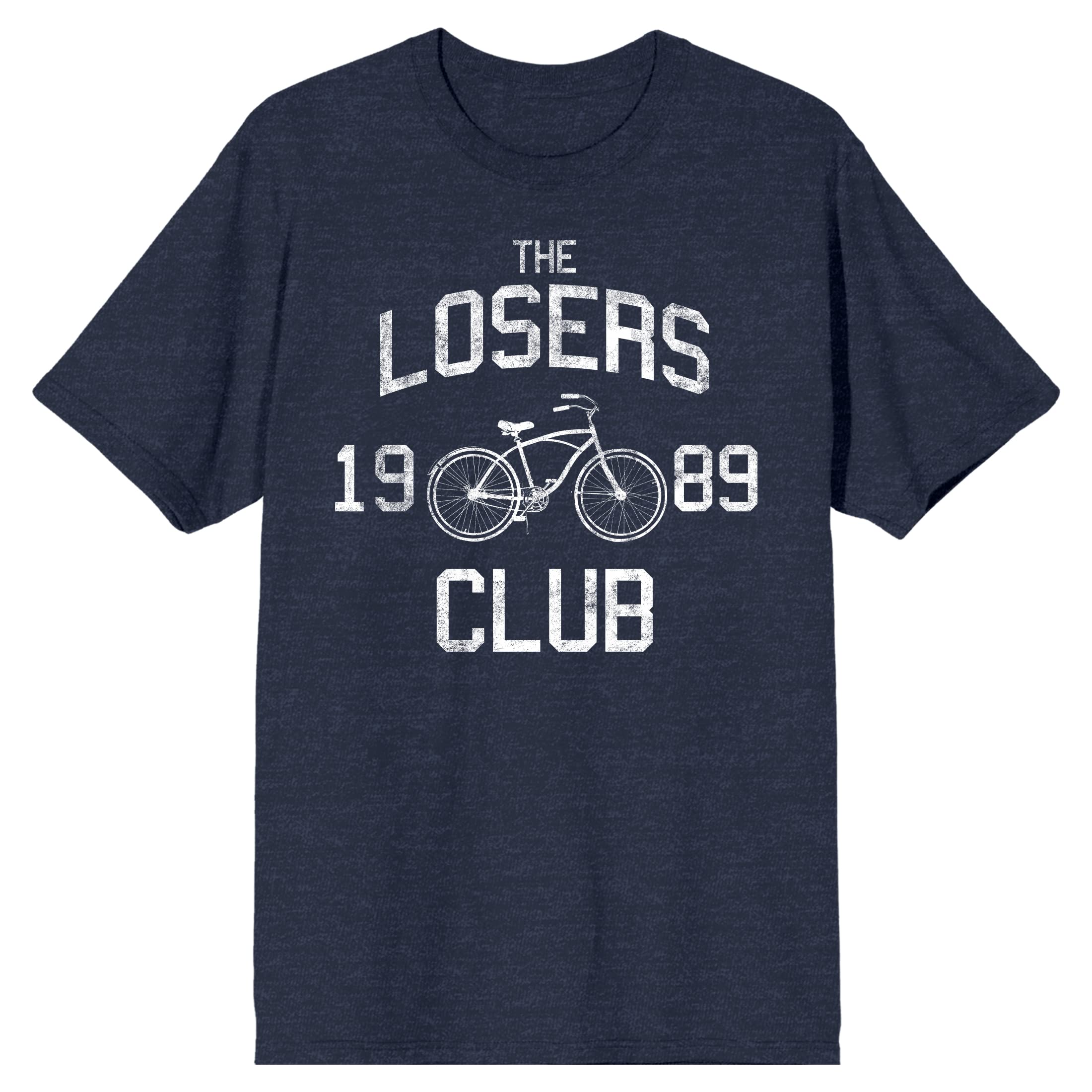 It 1990 The Losers Club Men's Navy Heather T-shirt