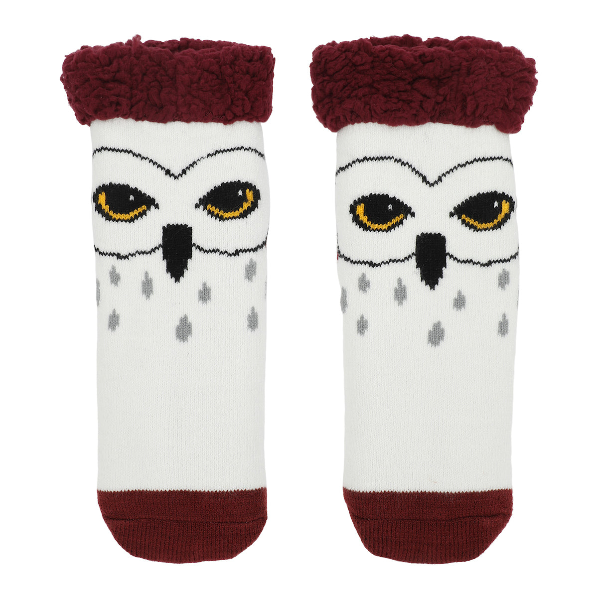 Harry Potter Big Face Hedwig Women's Quarter Crew Ankle  Sock