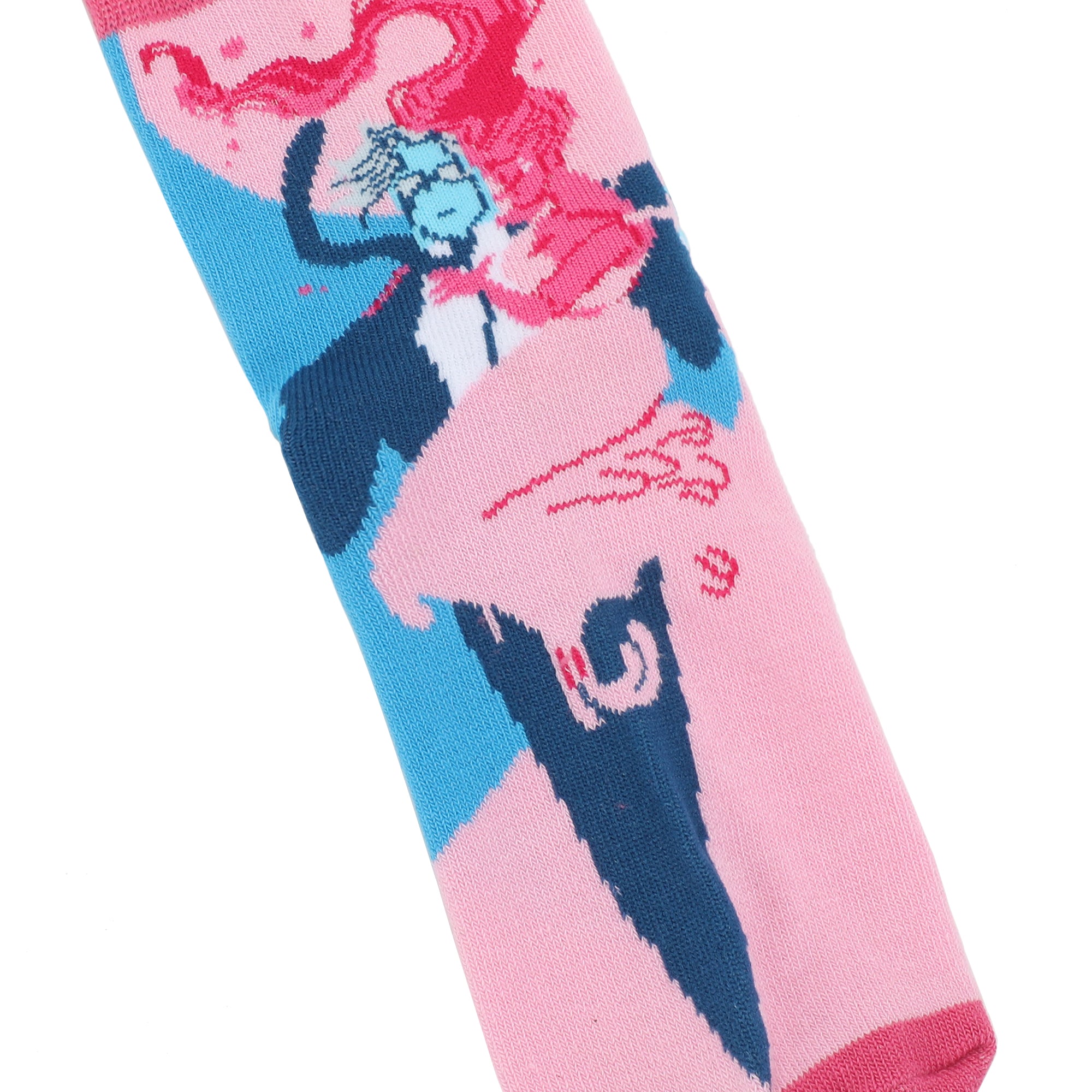 Lore Olympus Hades & Persephone Women's 3-Pair Ruffle Casual Crew Socks