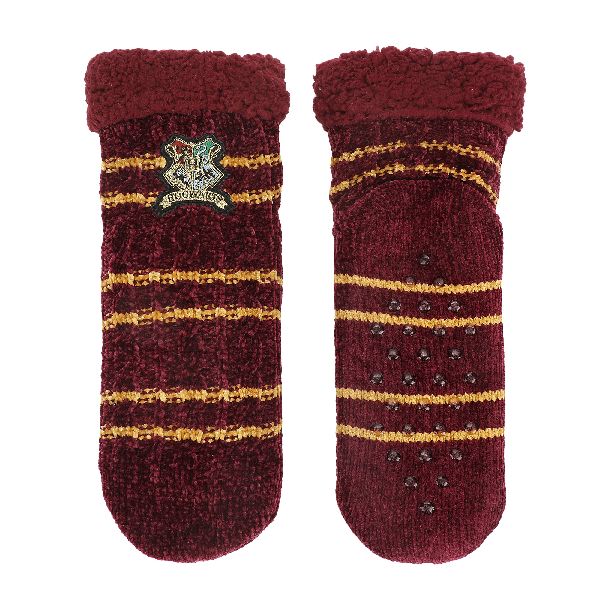 Harry Potter Womens Faux Lined Quarter Crew Socks