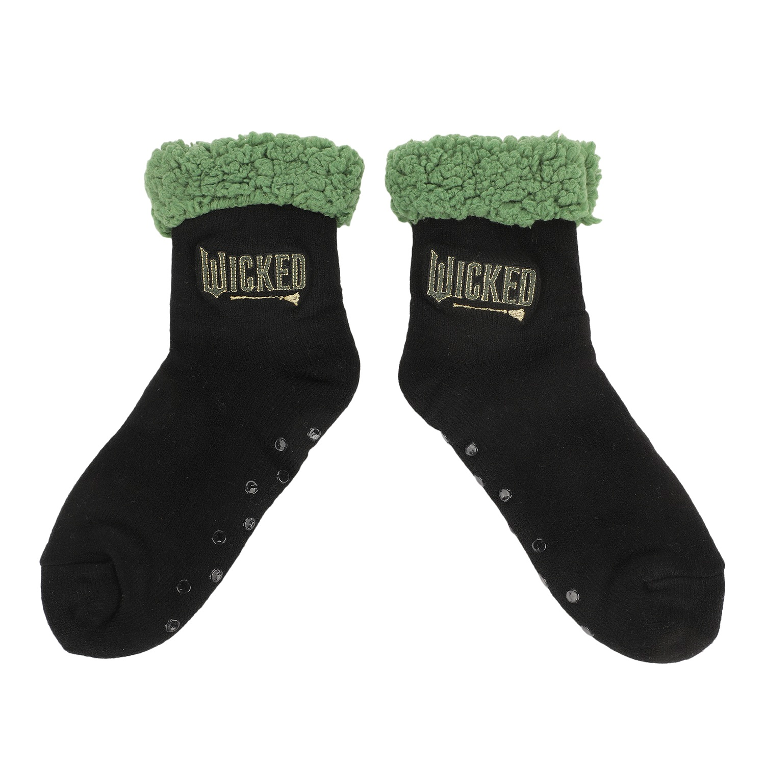 Wicked Embroidered Logo Women's Quarter Cozy Socks