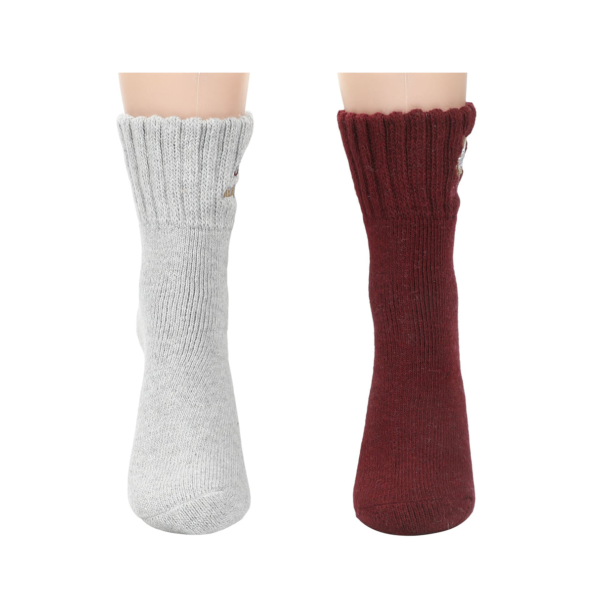 Harry Potter Hogwarts Icons Women's Novelty Half Crew Boot Socks (Pack of 2)