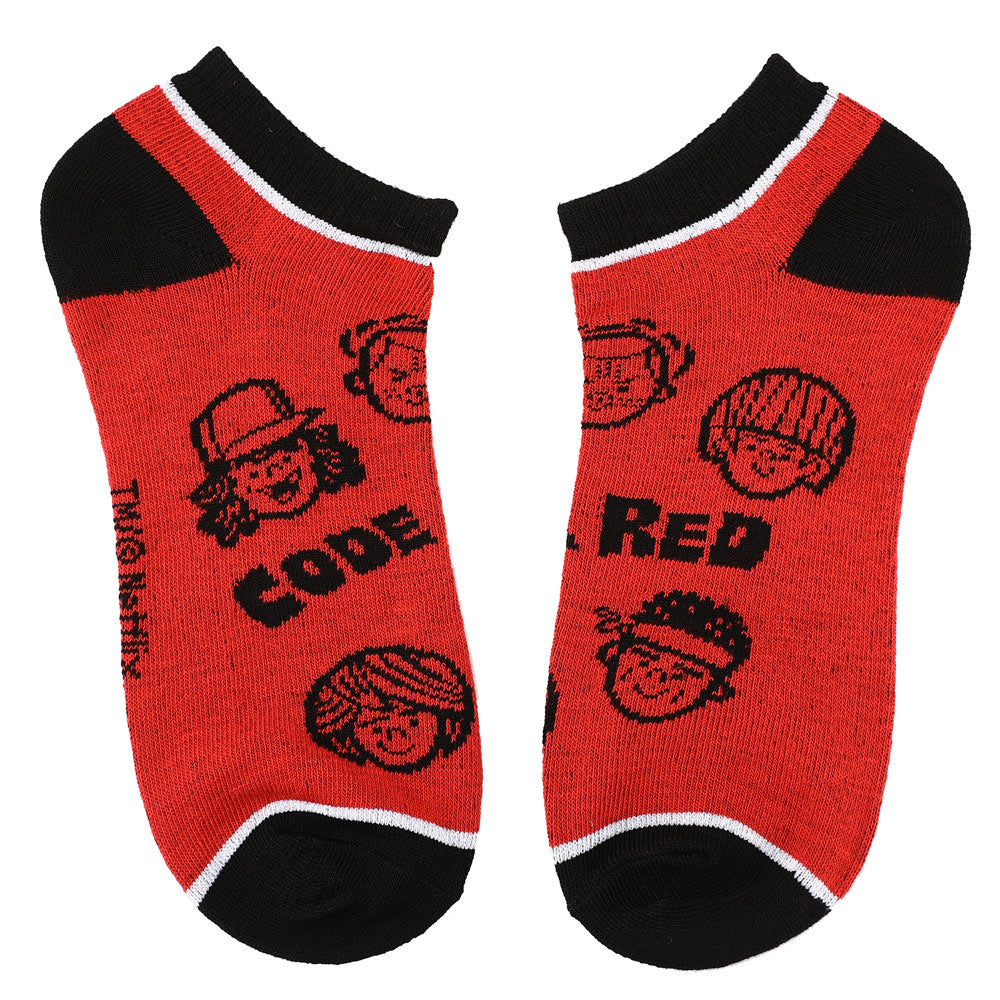 Stranger Things Logos Casual Ankle Socks for Men 5-Pack