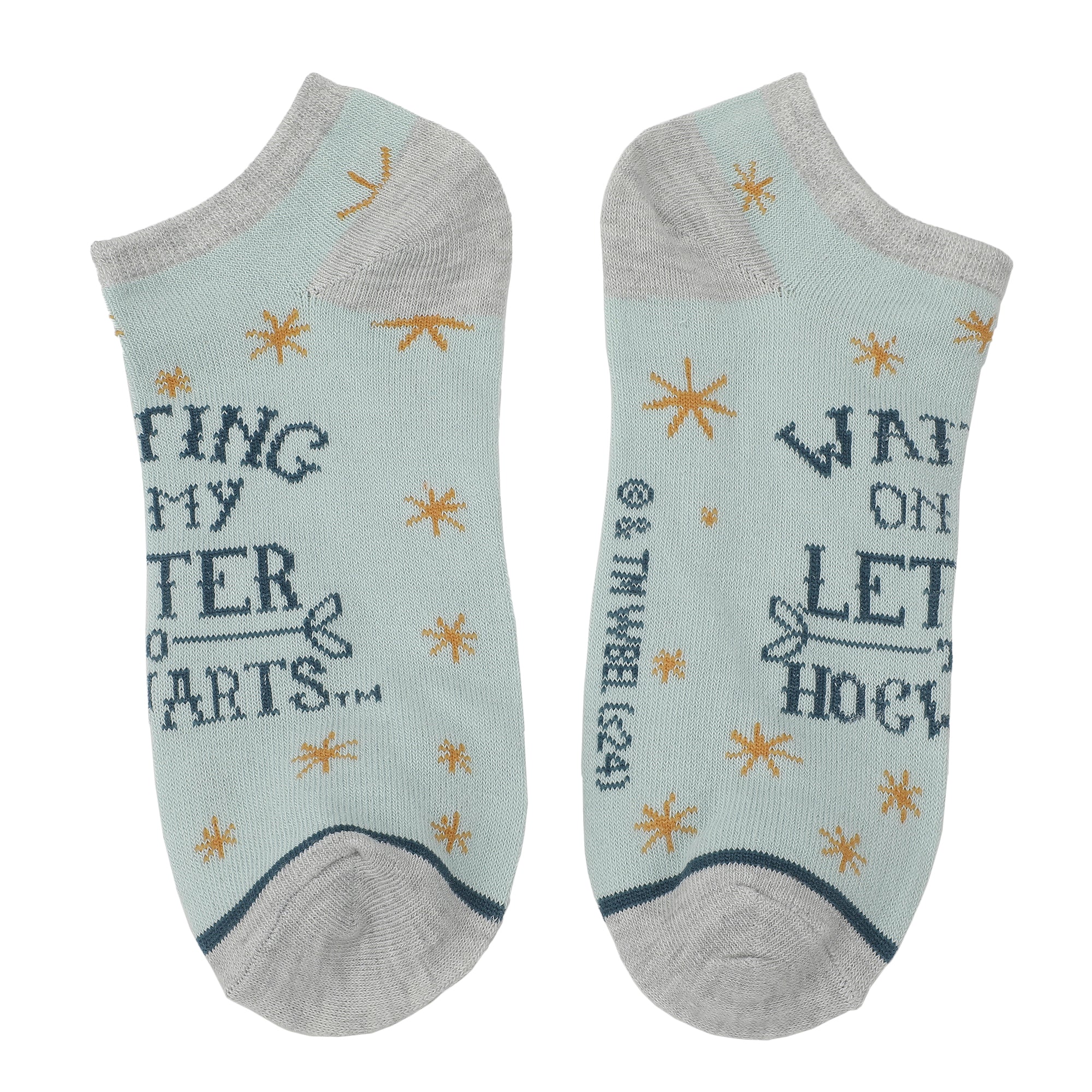 Harry Potter Hogwarts Letter Women's 5-Pair Ankle Socks-OSFA