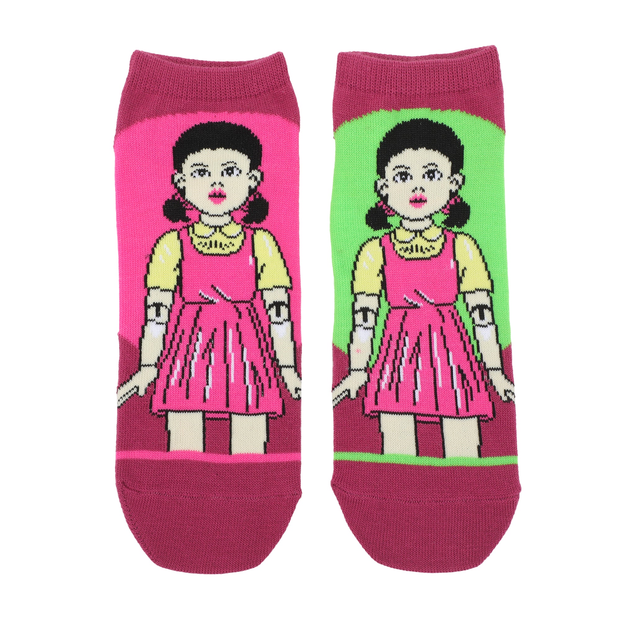 Squid Game Icons Women's 5-Pair Ankle Socks