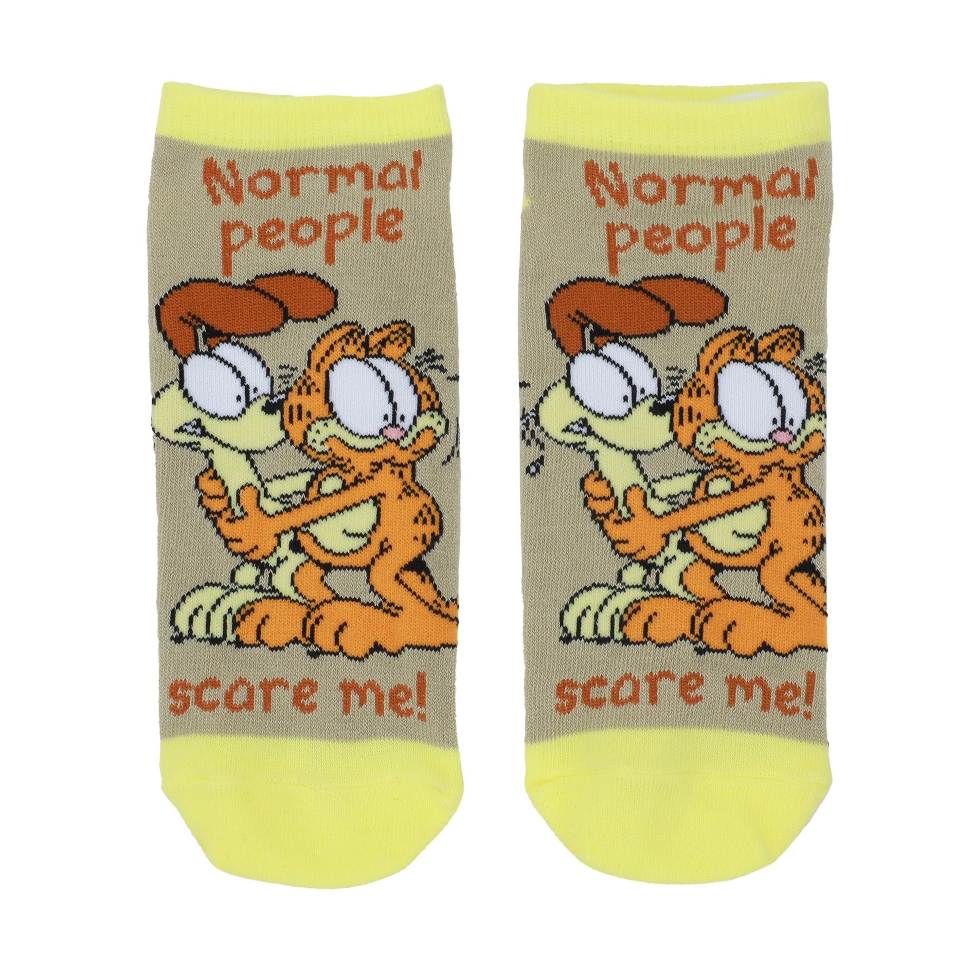 Garfield Odie & Garfield 5-Pair Women's Ankle Socks
