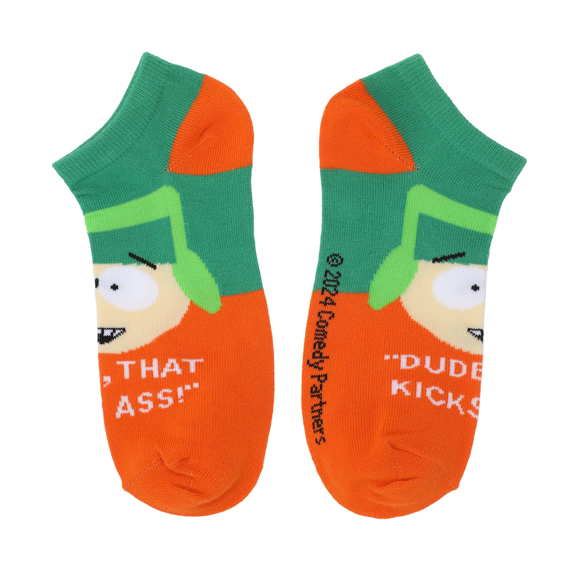 South Park Irreverent Quotes Women's 5-Pair Ankle Socks