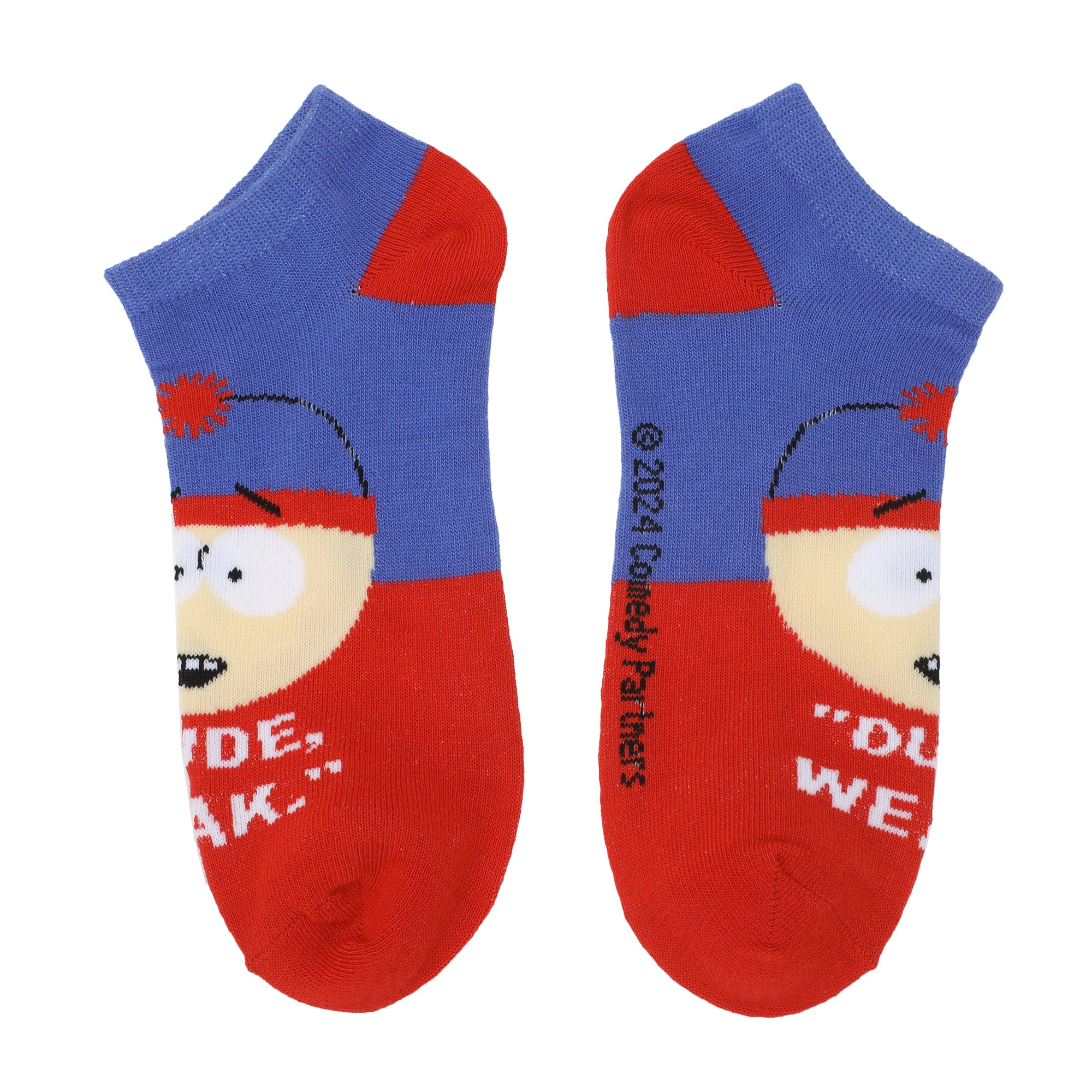 South Park Irreverent Quotes Women's 5-Pair Ankle Socks