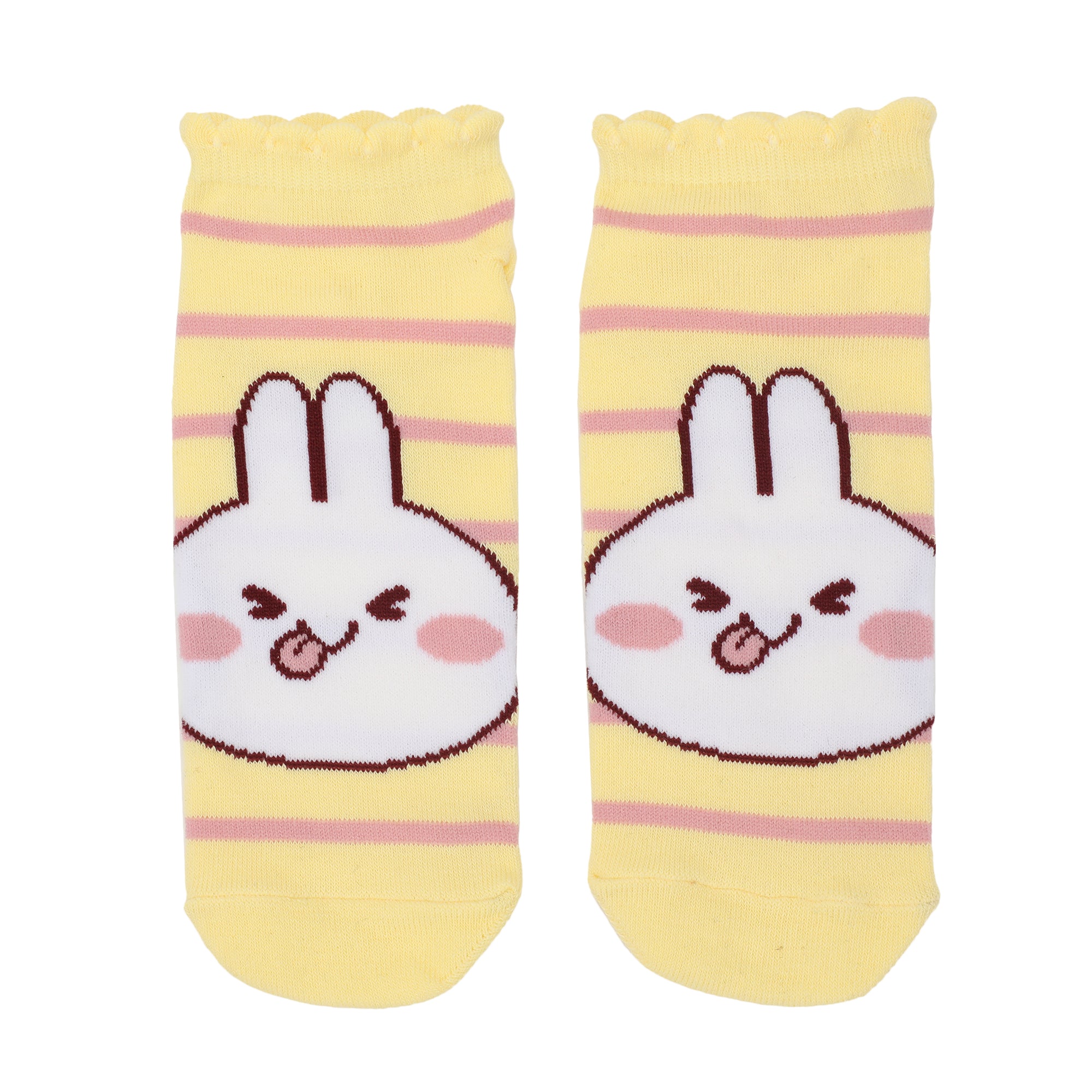 Mimi & Neko Character Art Women's 5-Pair Ankle Socks