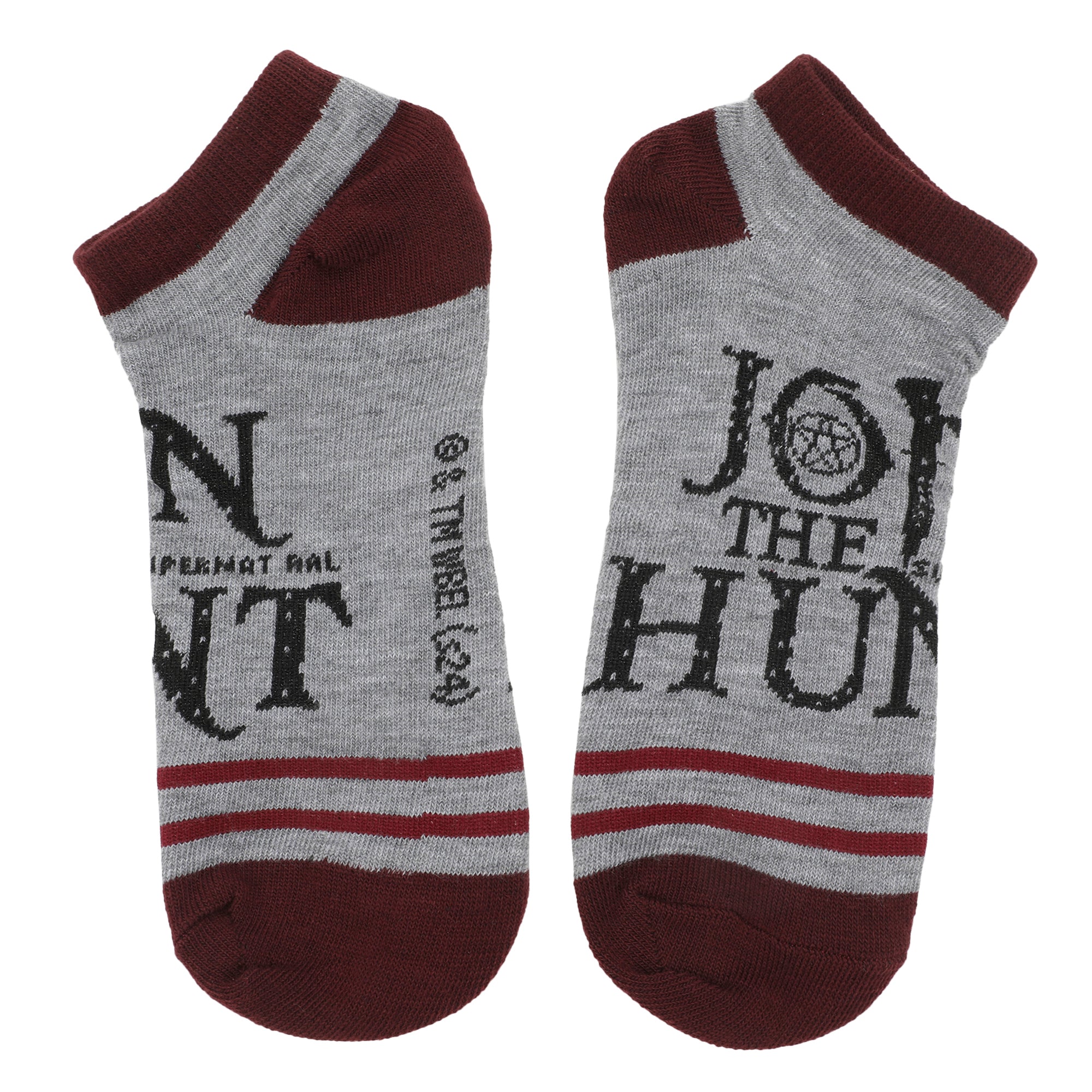 Supernatural Join The Hunt Women's 5-Pair Ankle Socks-OSFA