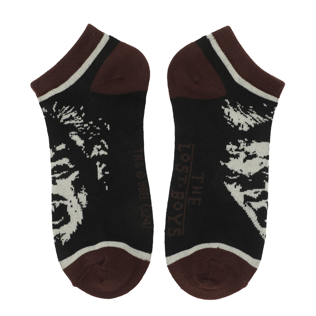 Warner Brothers Horror Movie Characters Women's 5-Pair Ankle Socks
