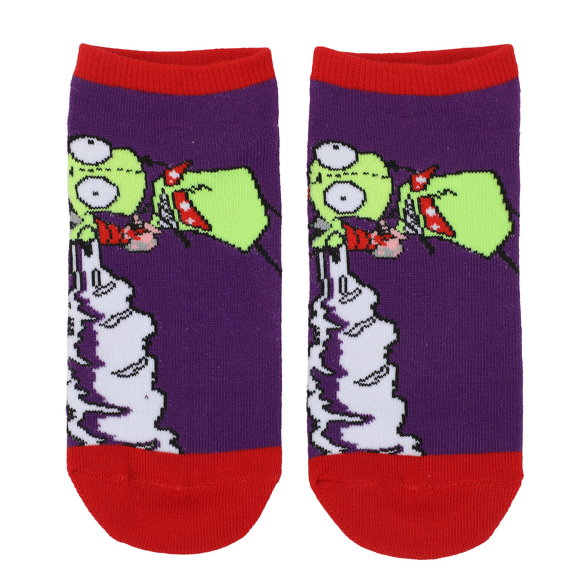 Invader Zim 5-Pack Womens Ankle Socks