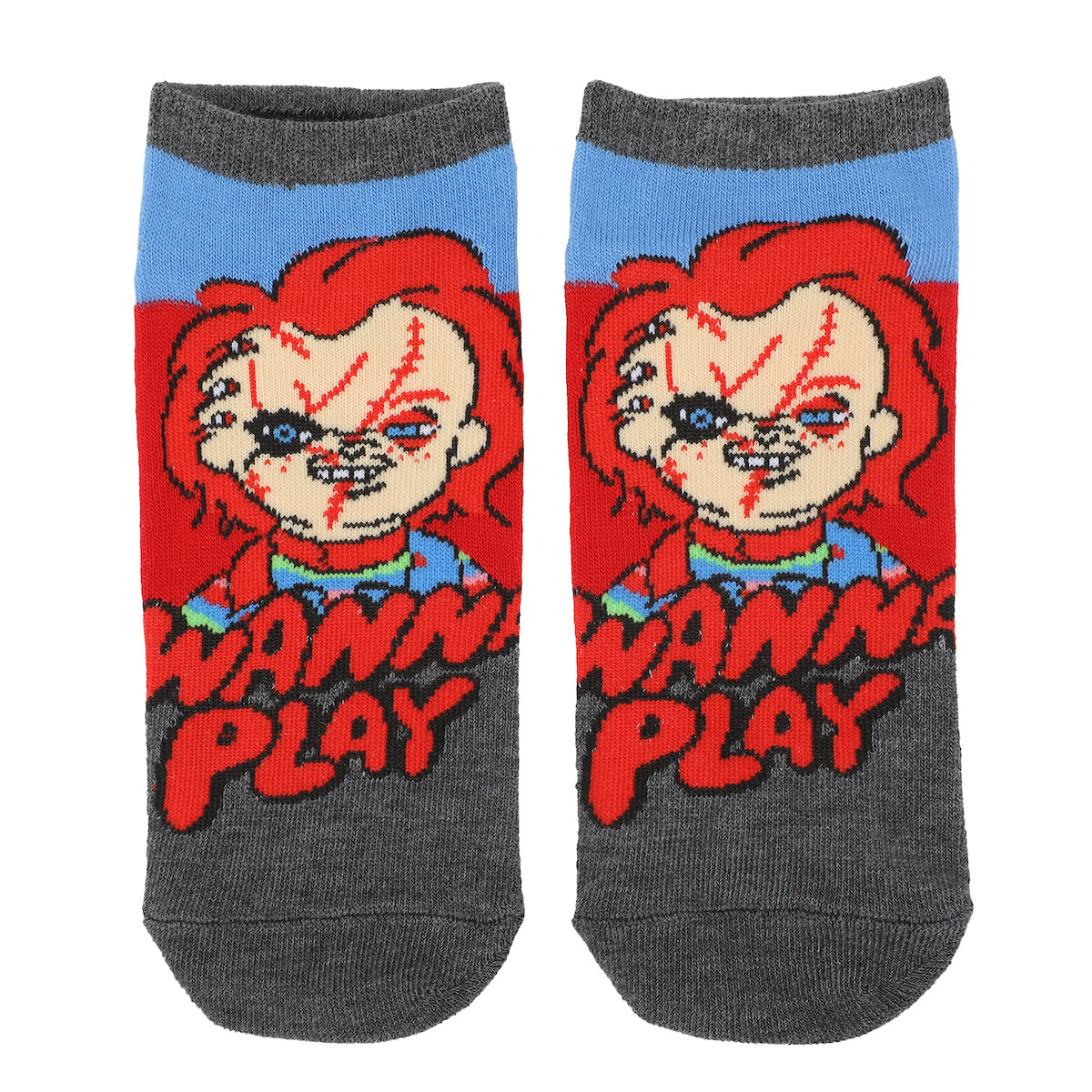 Chucky & The Bride Of Chucky Women's 5-Pair Ankle Socks