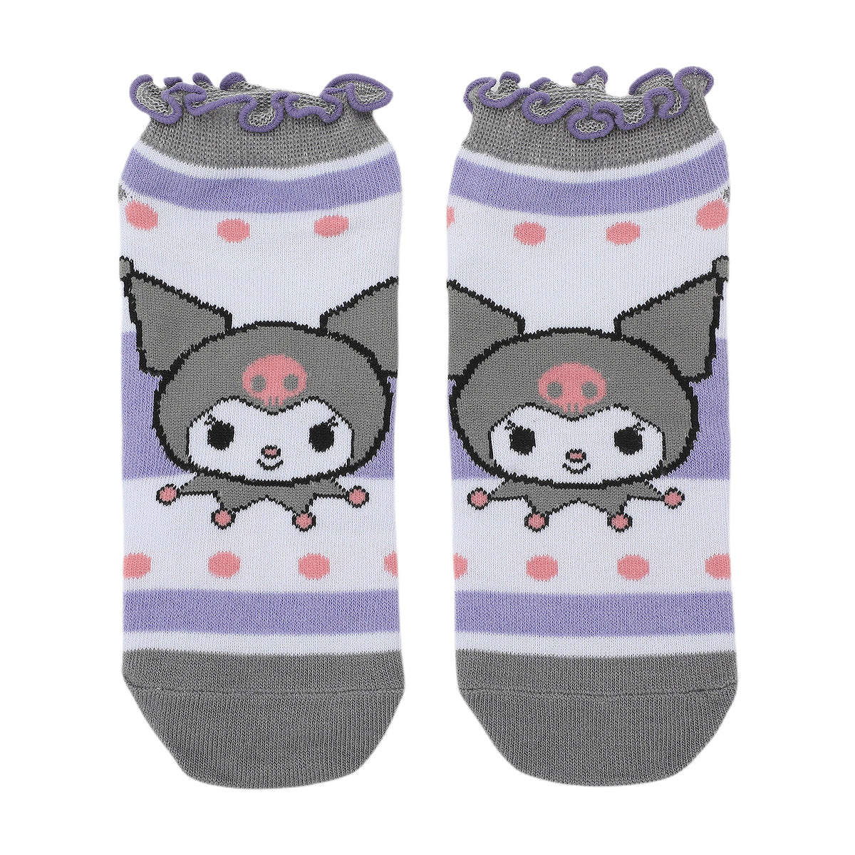 Hello Kitty & Friends Rhinestone Character Art Women's 5-Pair Ankle Socks-OSFA