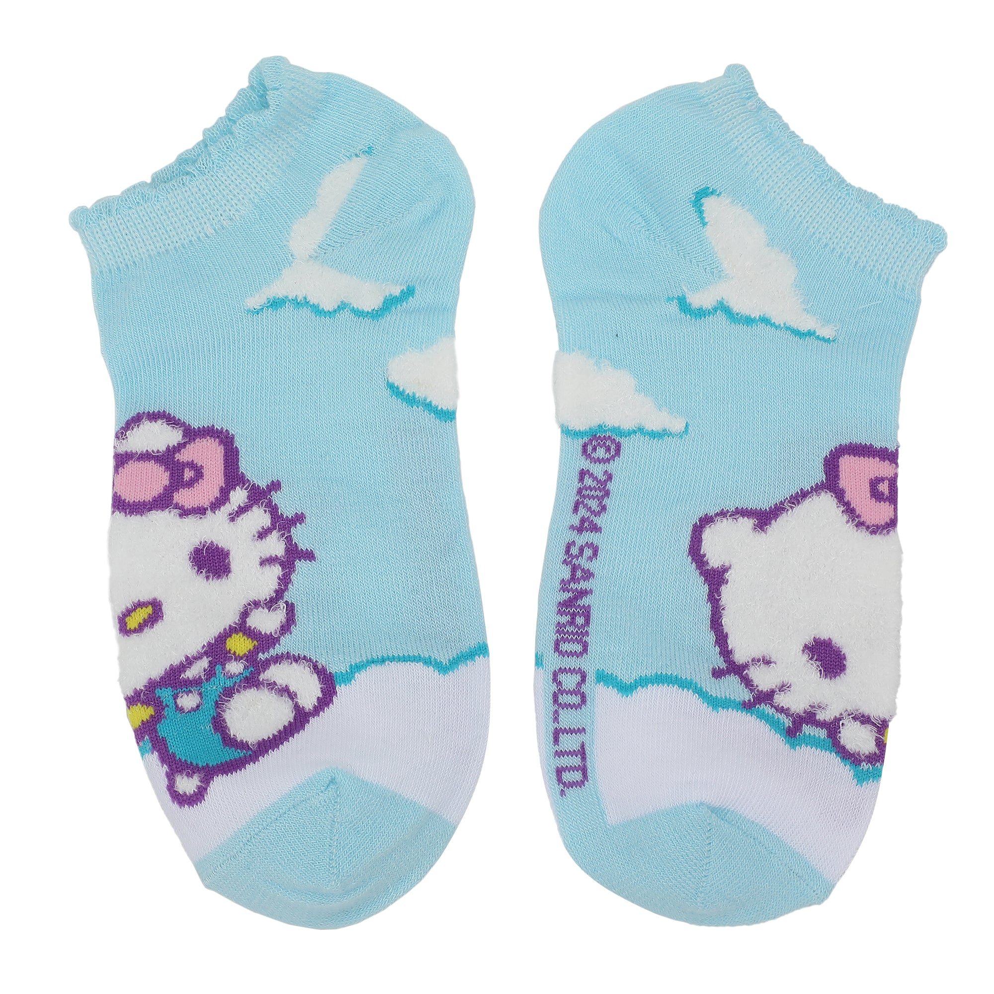Hello Kitty & Friends Characters Women's 5-Pair Ankle Socks