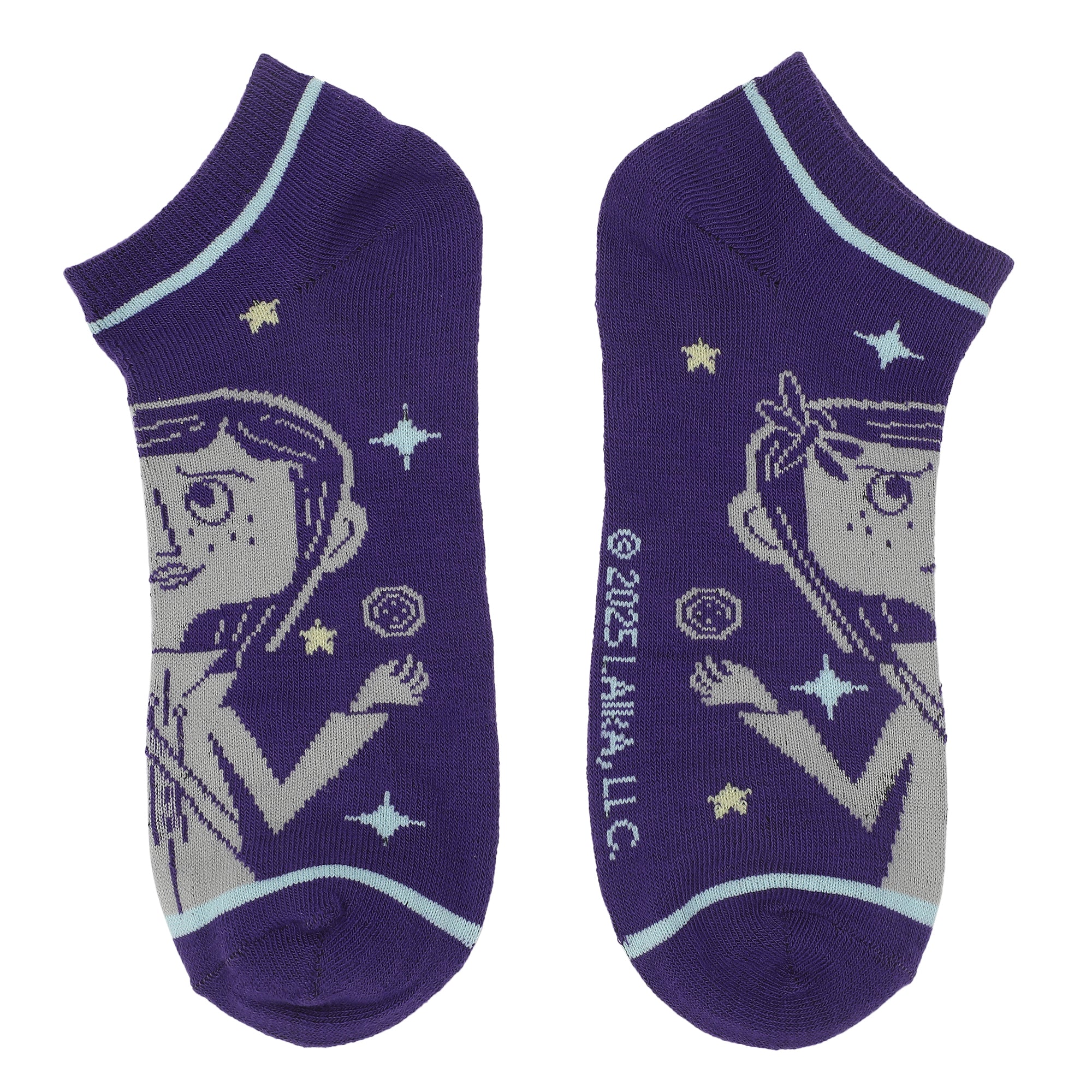 Coraline 5-Pack of Women's Ankle Socks