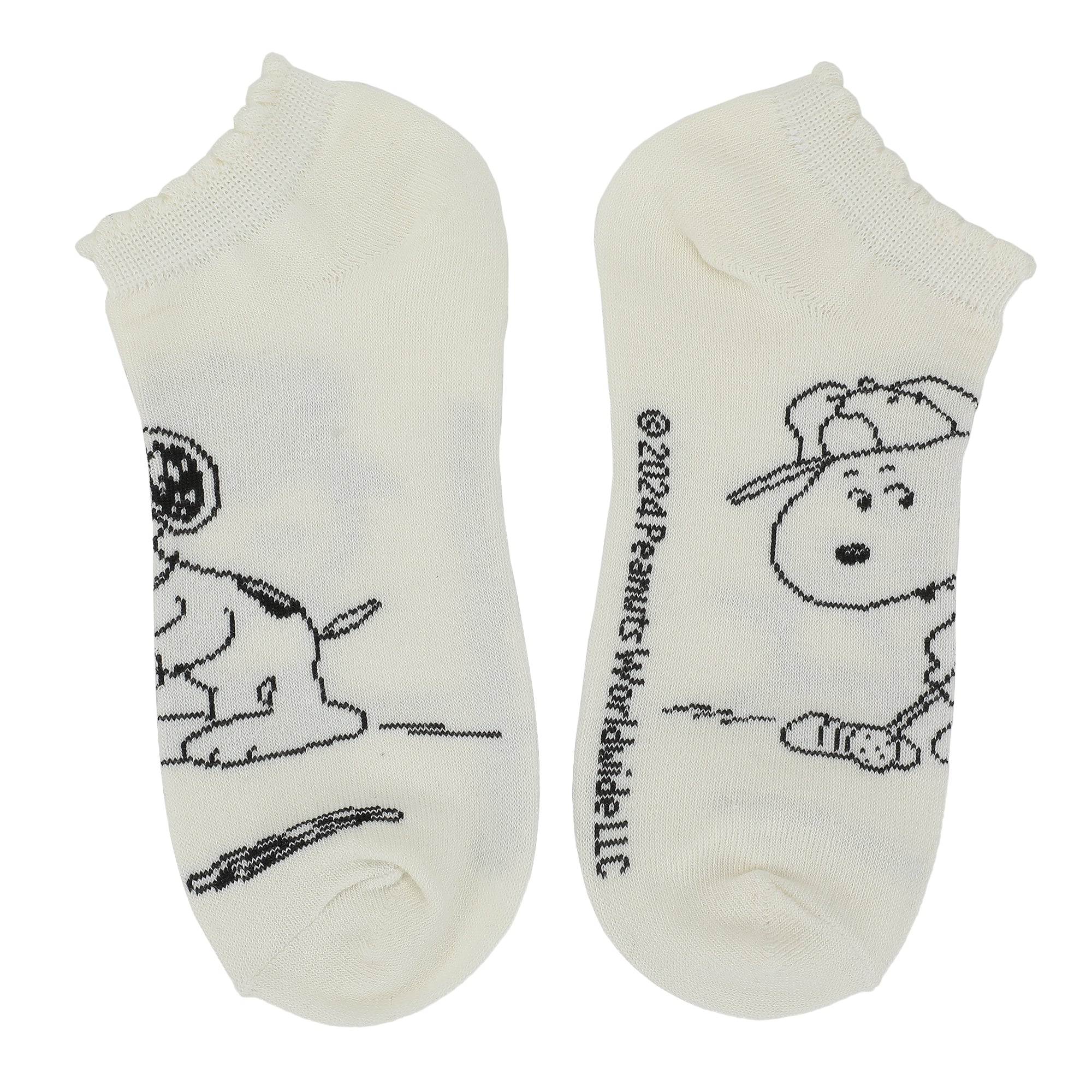 Peanuts Sports Clubs Women's 5-Pair Ankle Socks