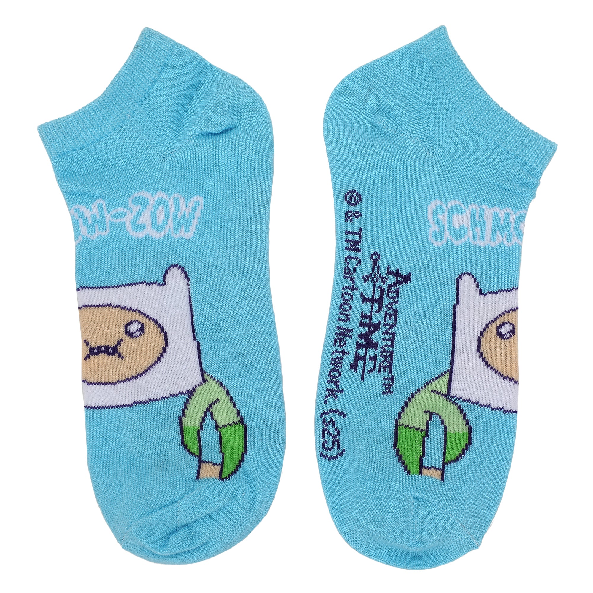 Adventure Time Characters 5-Pair Women's Ankle Socks