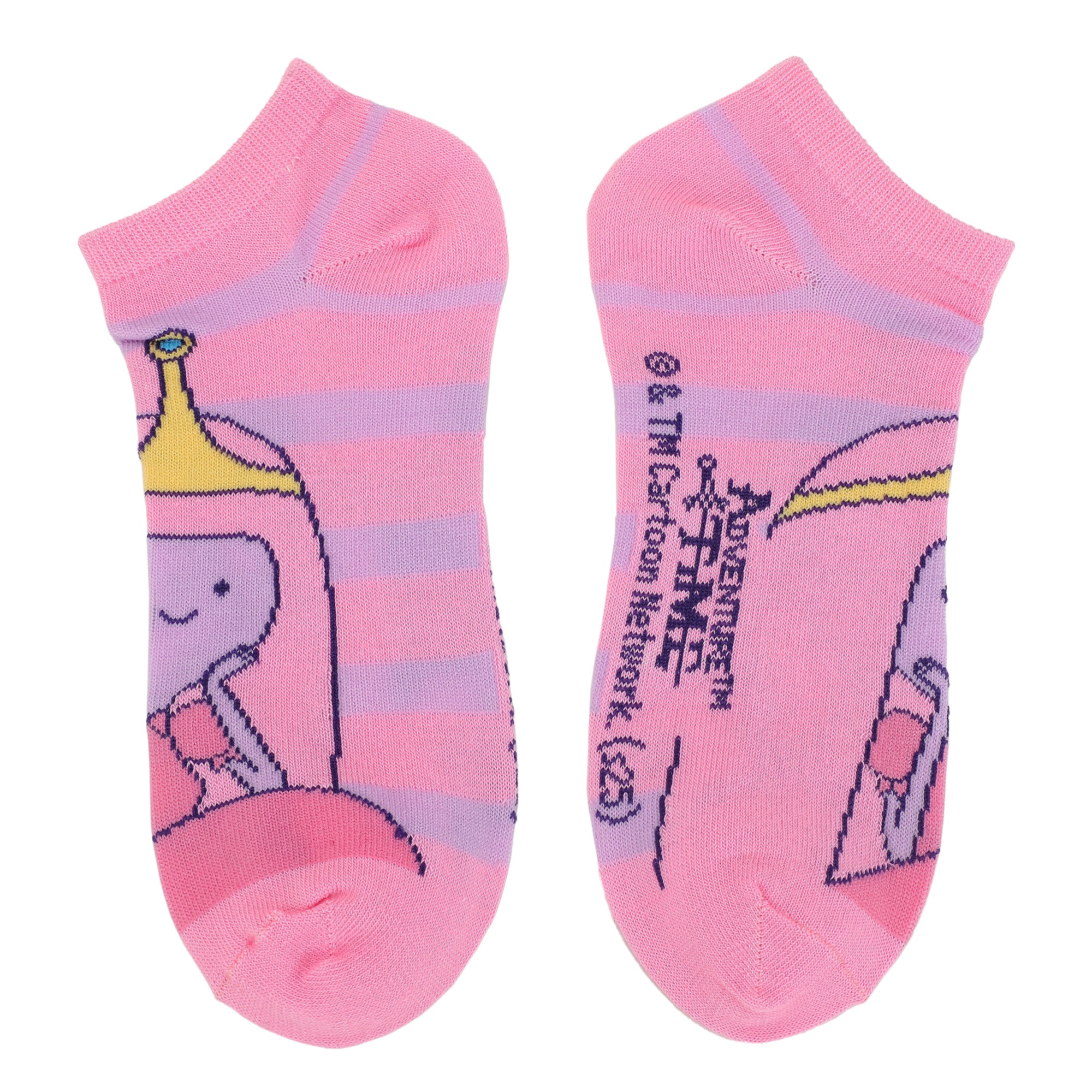Adventure Time Characters 5-Pair Women's Ankle Socks