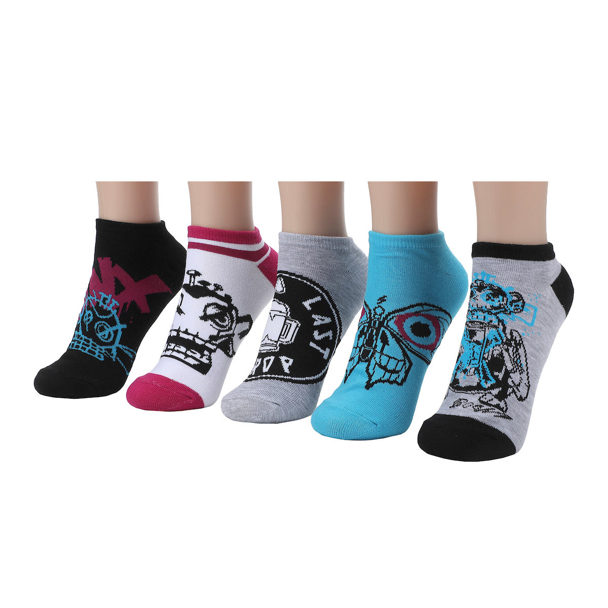 Arcane The Last Drop Women's 5-Pair Pack Ankle Socks