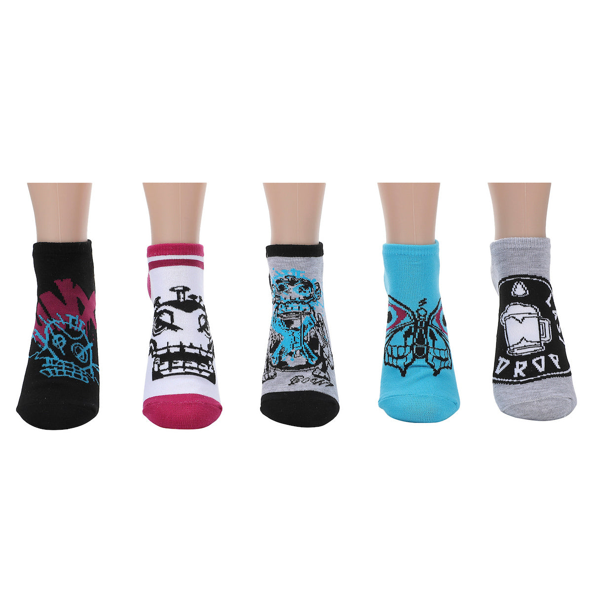 Arcane The Last Drop Women's 5-Pair Pack Ankle Socks
