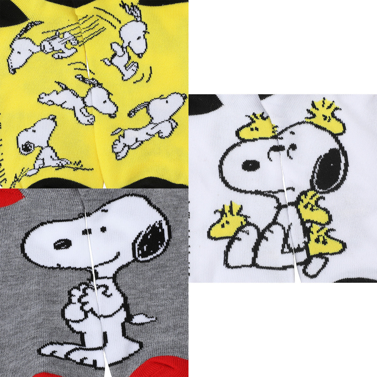 Peanuts Snoopy & Woodstock Womens 5-Pack Ankle Socks