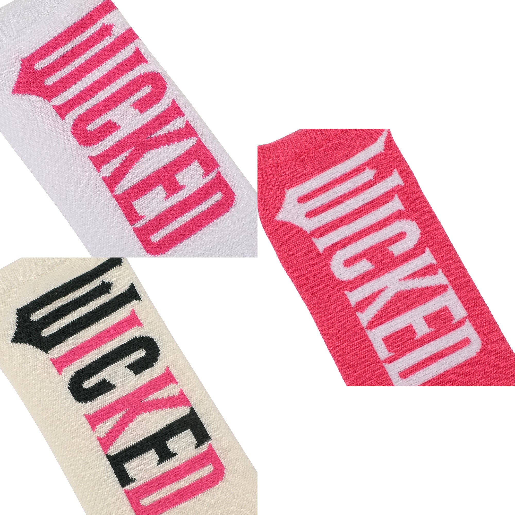 Wicked Part 2 Text Logo Women's 5-Pair Pack Ankle Socks