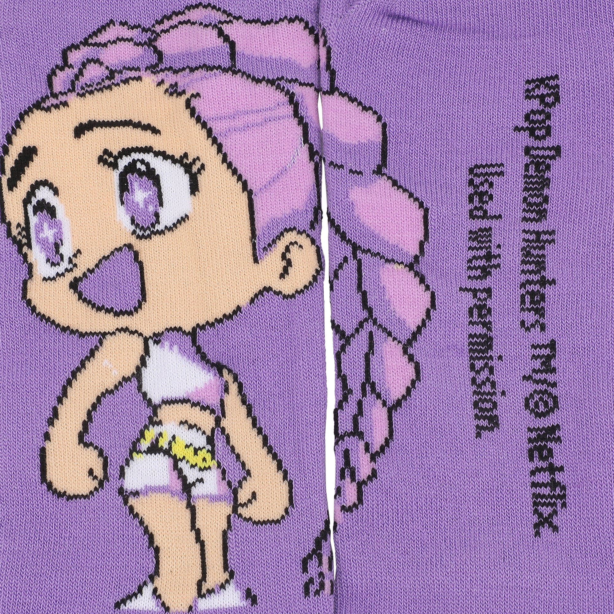 KPop Demon Hunters Hunter/X & Derpy 5-Pair Pack Casual Crew Socks