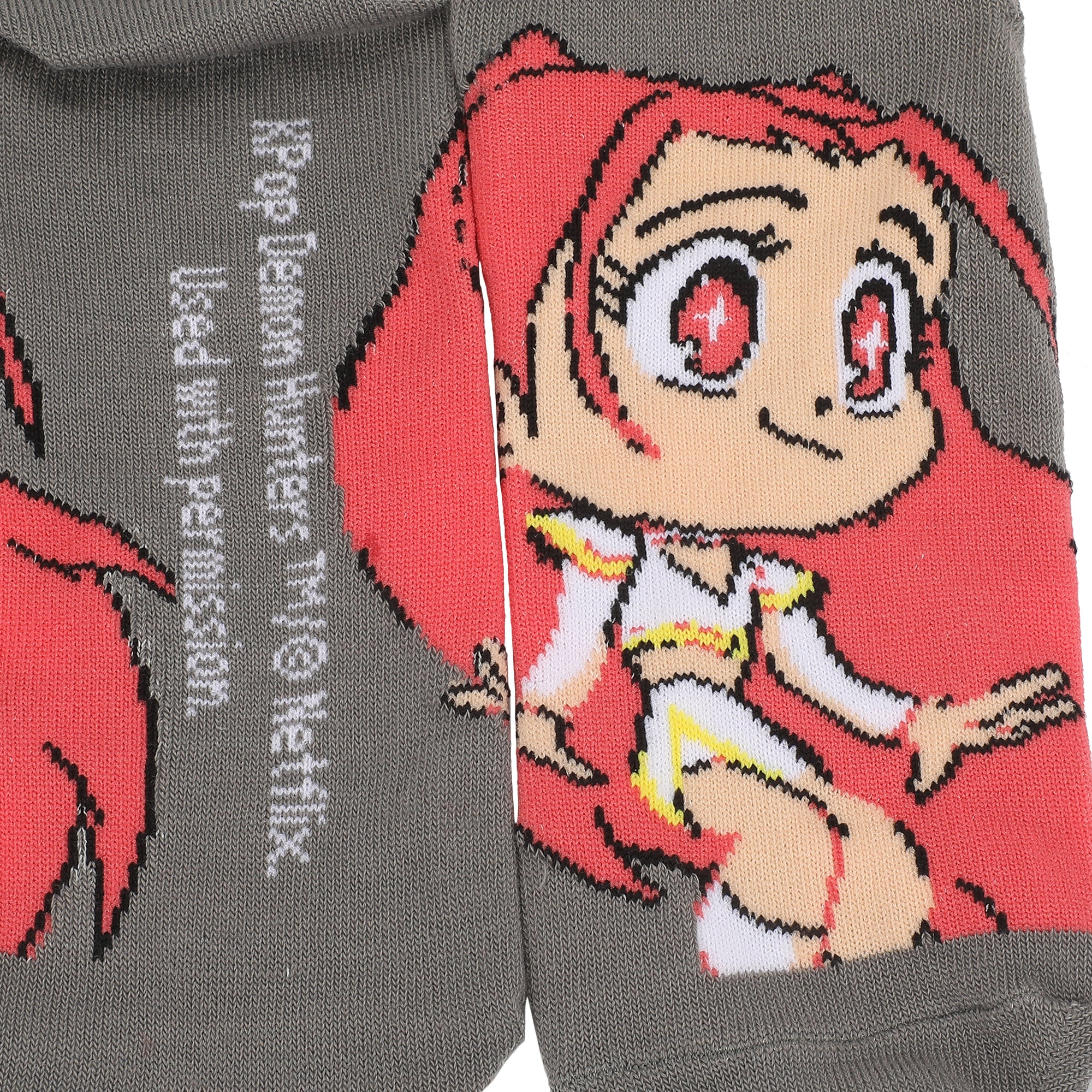 KPop Demon Hunters Hunter/X & Derpy 5-Pair Pack Casual Crew Socks