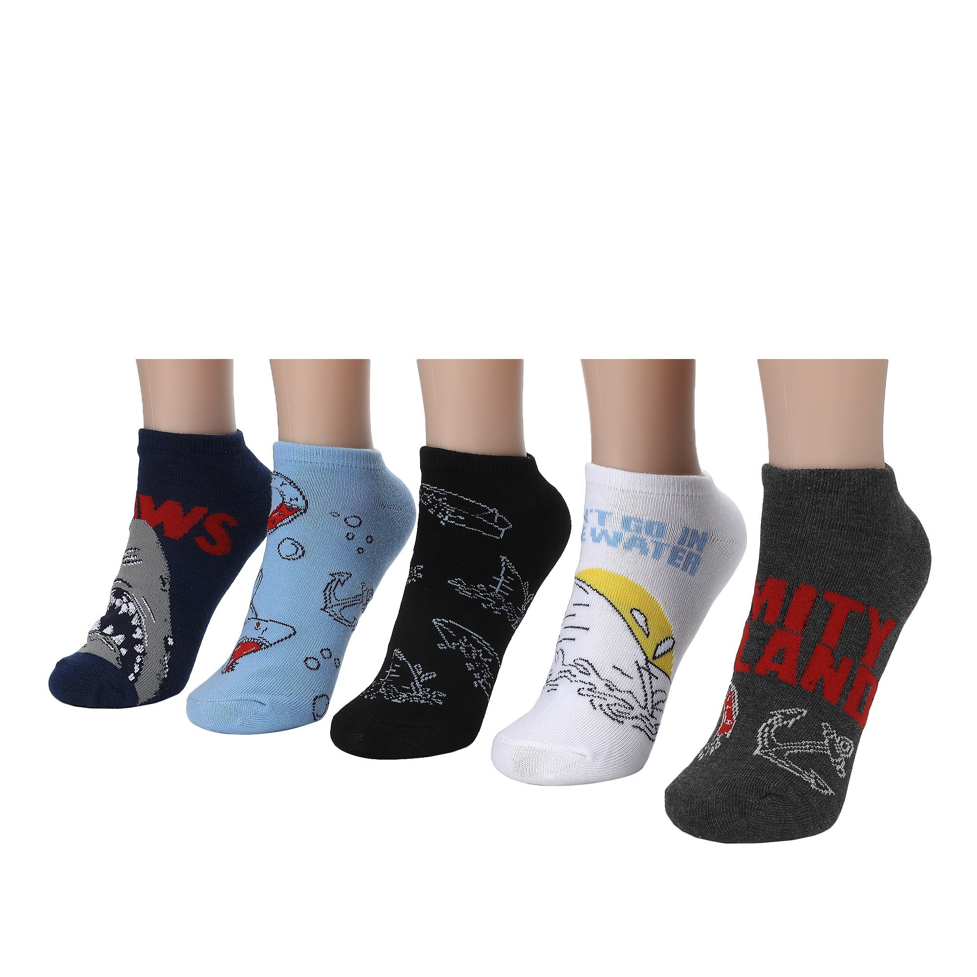 Jaws Movie Women’s Ankle Socks (Pack of 5)