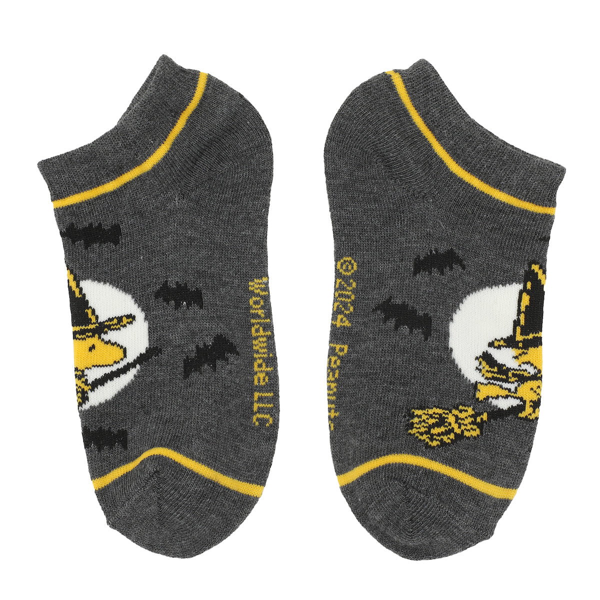 Peanuts Halloween Kids' 6-Pair Ankle Socks