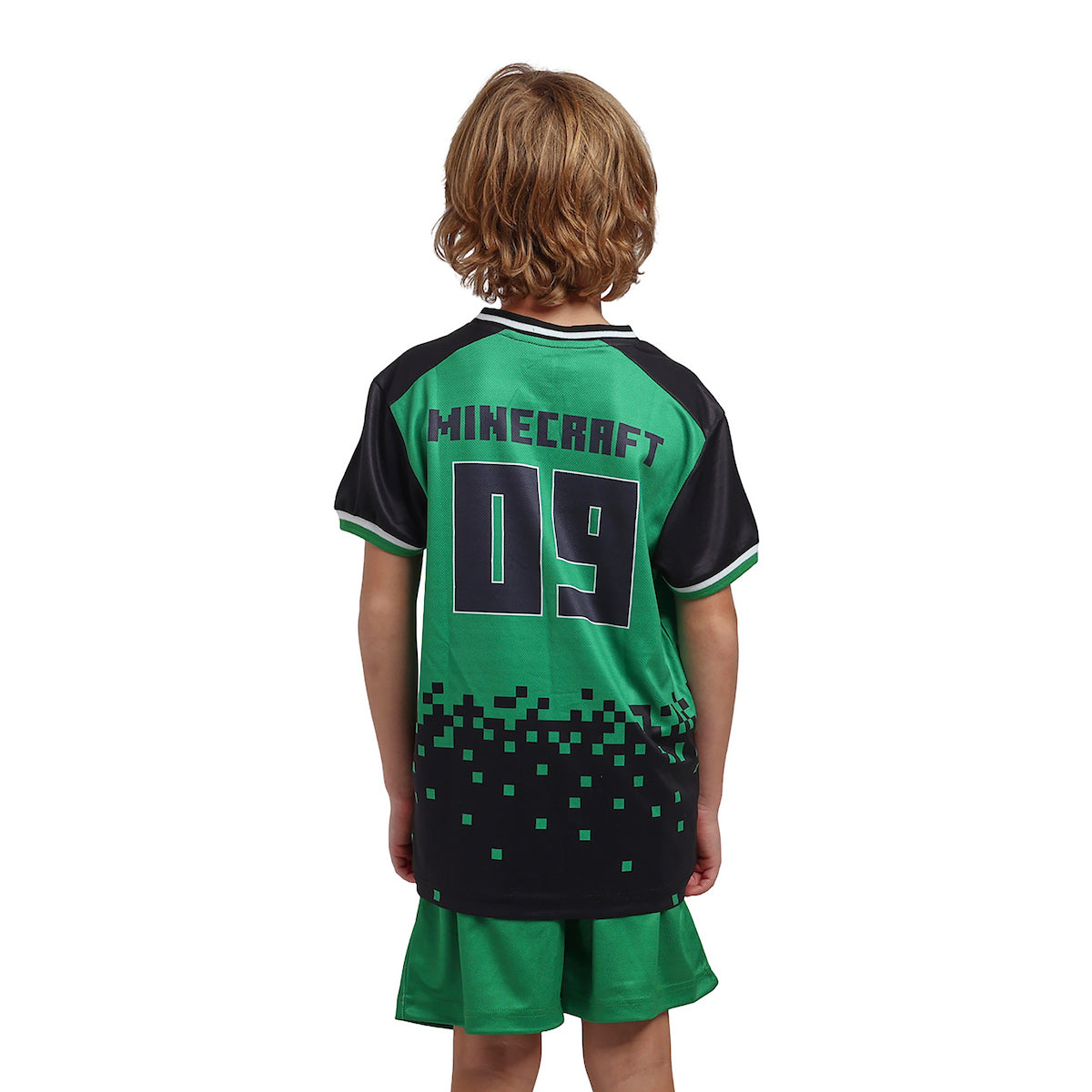 Minecraft Creeper 09 Boy's 2-Pack Soccer Jersey & Shorts Combo Set