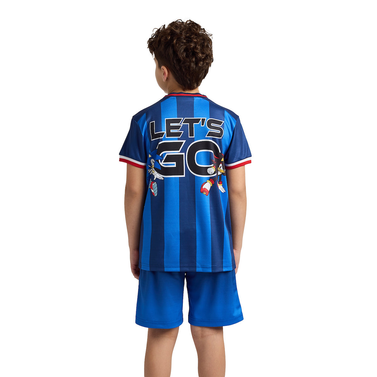 Sonic The Hedgehog Sonic & Shadow Boy's 2-Pack Soccer Jersey & Shorts Combo Set