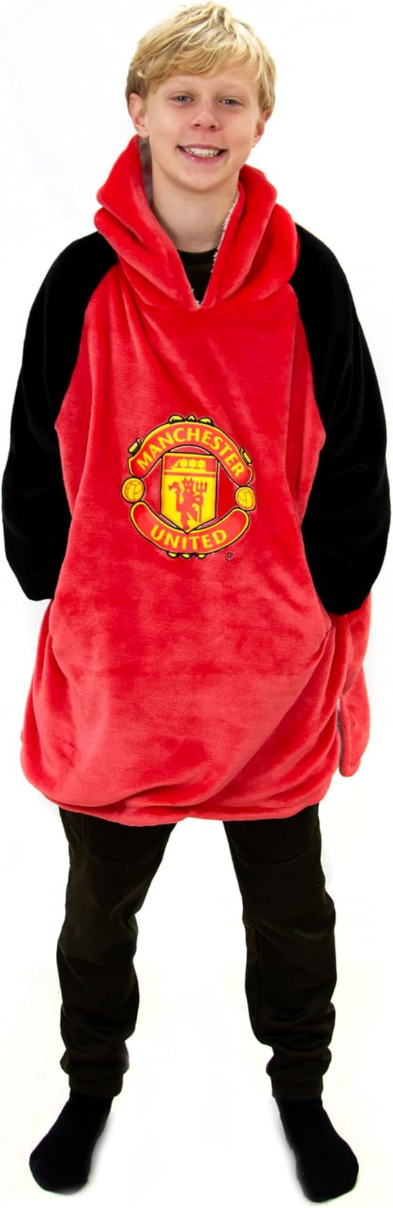 Manchester United Oversized Wearable Hooded Blanket