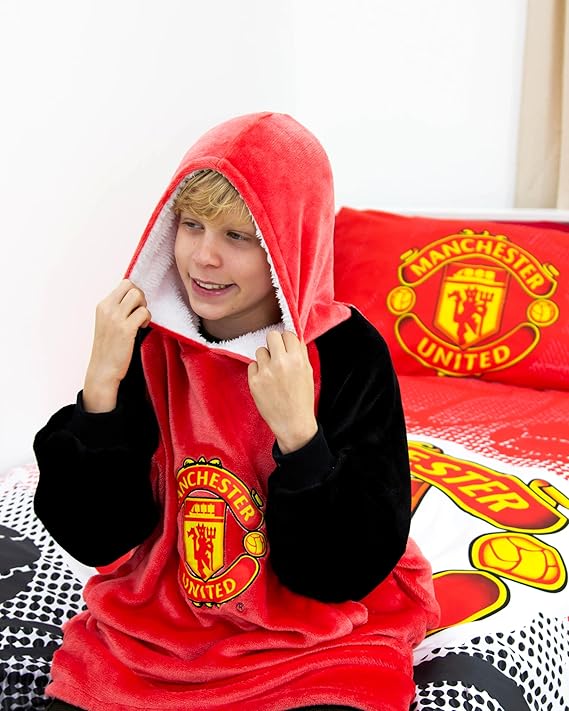 Manchester United Oversized Wearable Hooded Blanket