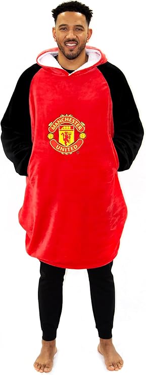 Manchester United Oversized Wearable Hooded Blanket