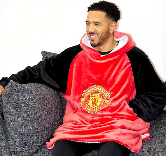 Manchester United Oversized Wearable Hooded Blanket