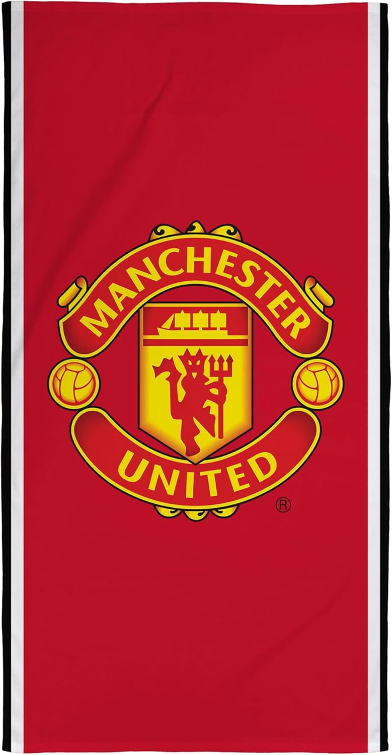 Manchester United FC Official Soccer Club Design Towel (30 x 60 Inches)