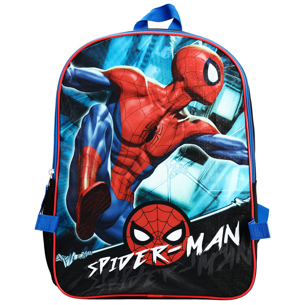 Marvel Spider-Man Superhero 2-Pc Kids Backpack and Lunch box Set for boys