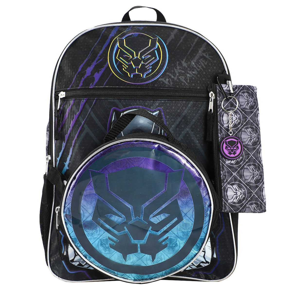 Marvel Comics Black Panther 5-Piece Backpack Set