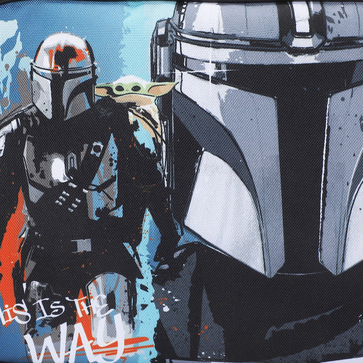 Star Wars The Mandalorian & Grogu 2-Piece 16" Kids Clear Backpack & Lunch Box Set For School And Travel