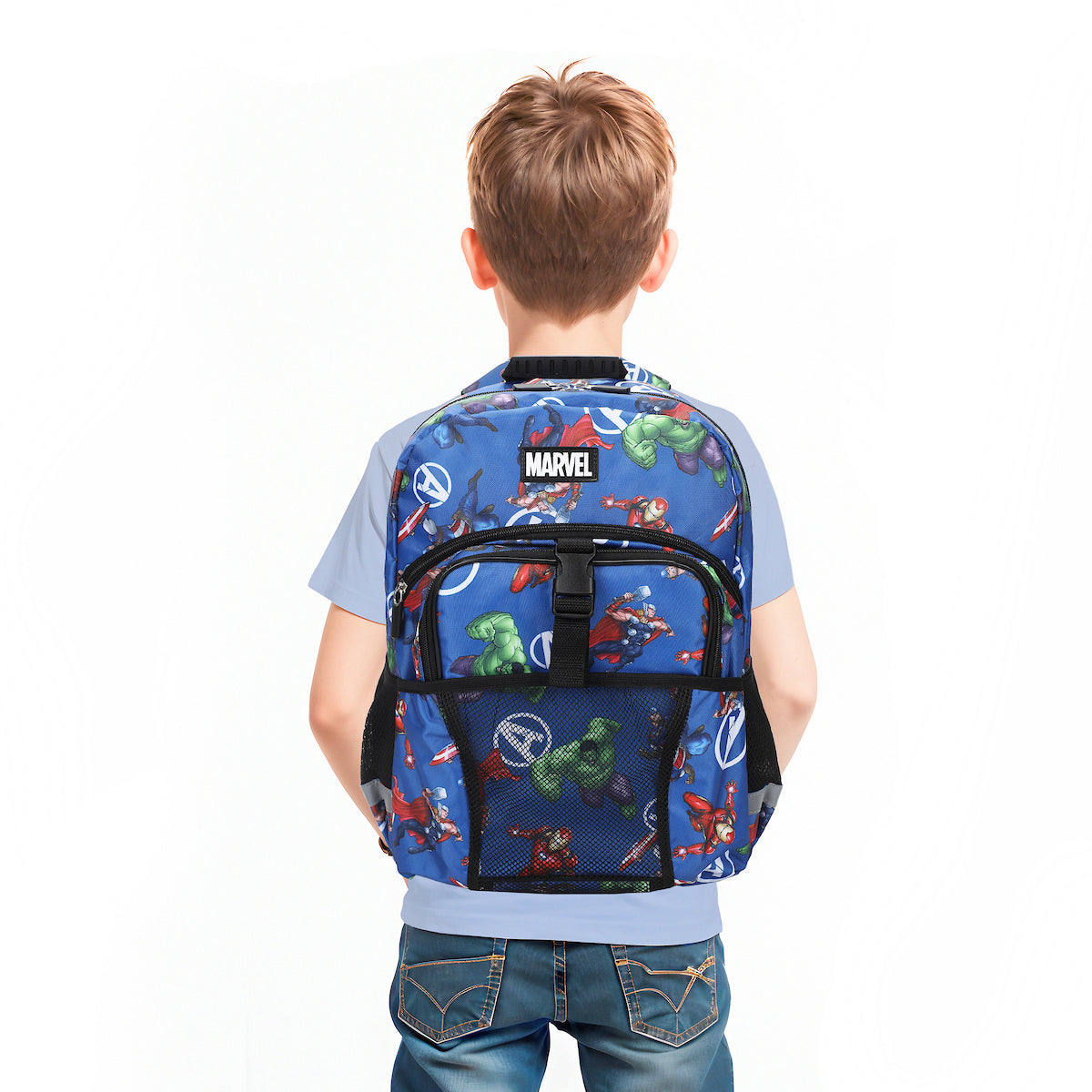 Marvel's Avengers Classic 2-Piece 16" Kids Backpack & Lunch Box Set For School And Travel