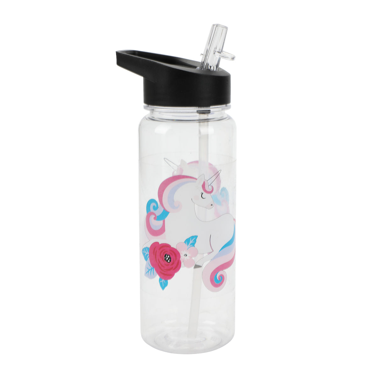 Floral Unicorn 3-Piece Backpack & Lunchbox Set With Water Bottle