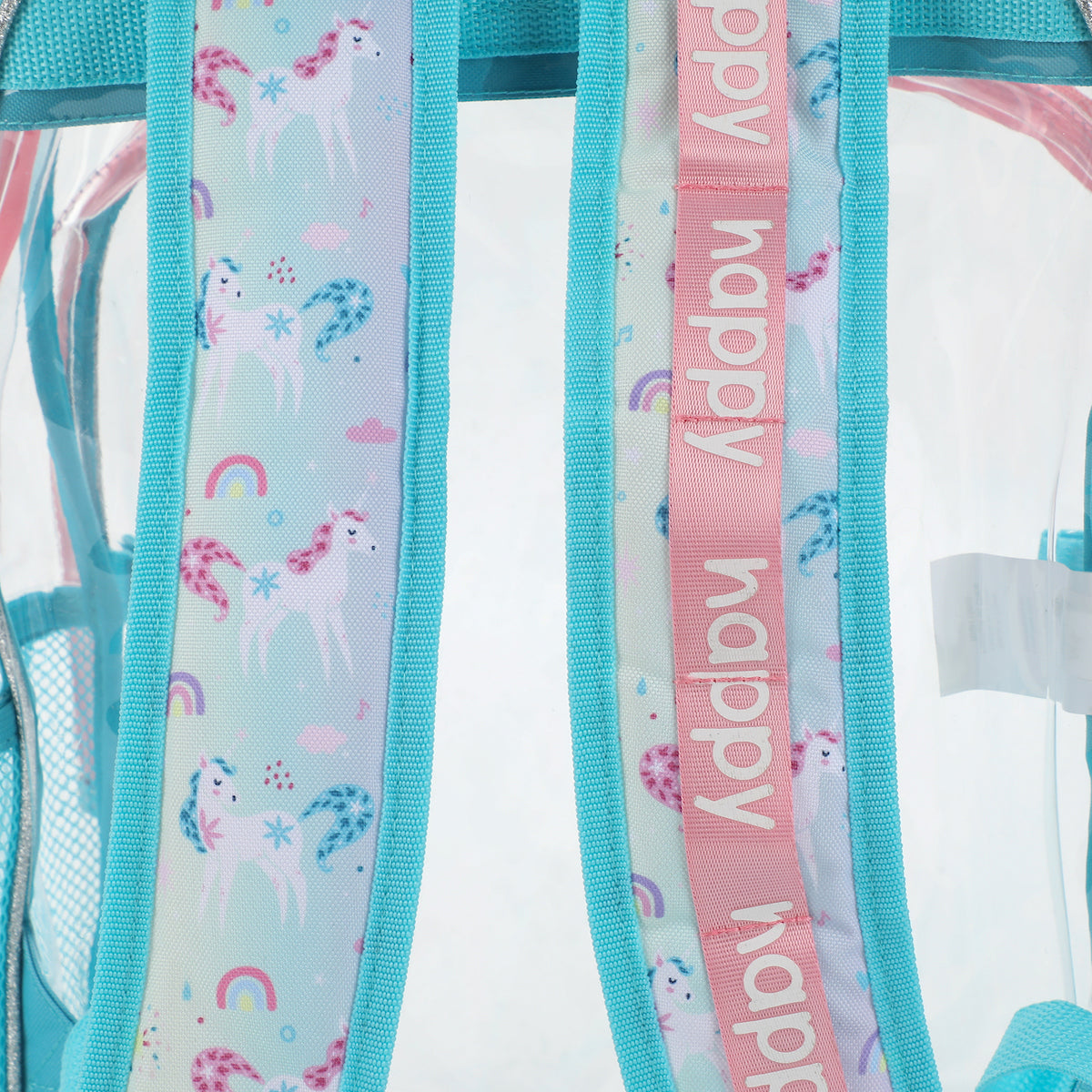 Floral Unicorn 3-Piece Backpack & Lunchbox Set With Water Bottle