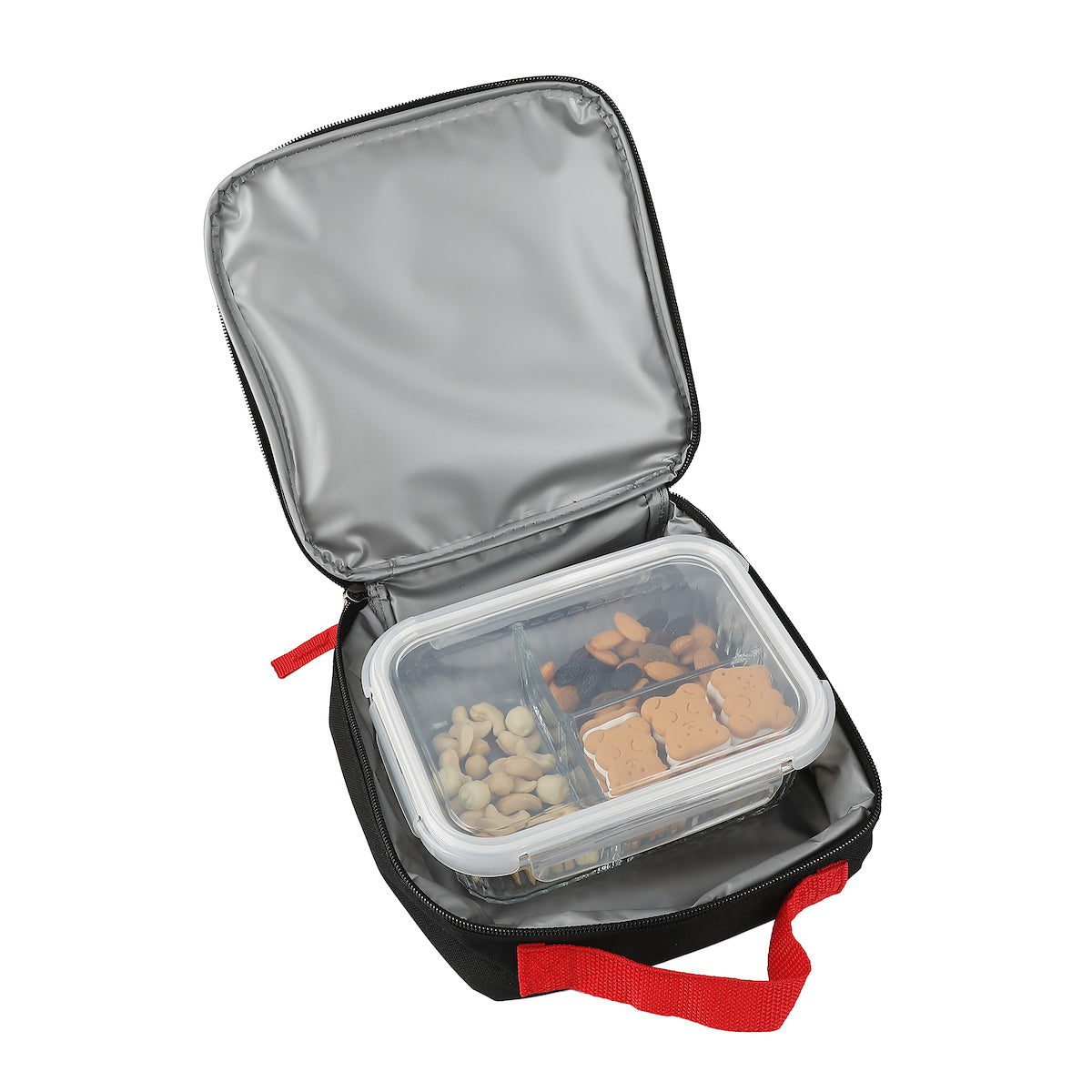 Hello Kitty 16" 3-PC Clear Backpack and Lunch Kit Set with Lunch Bag and Carabiner