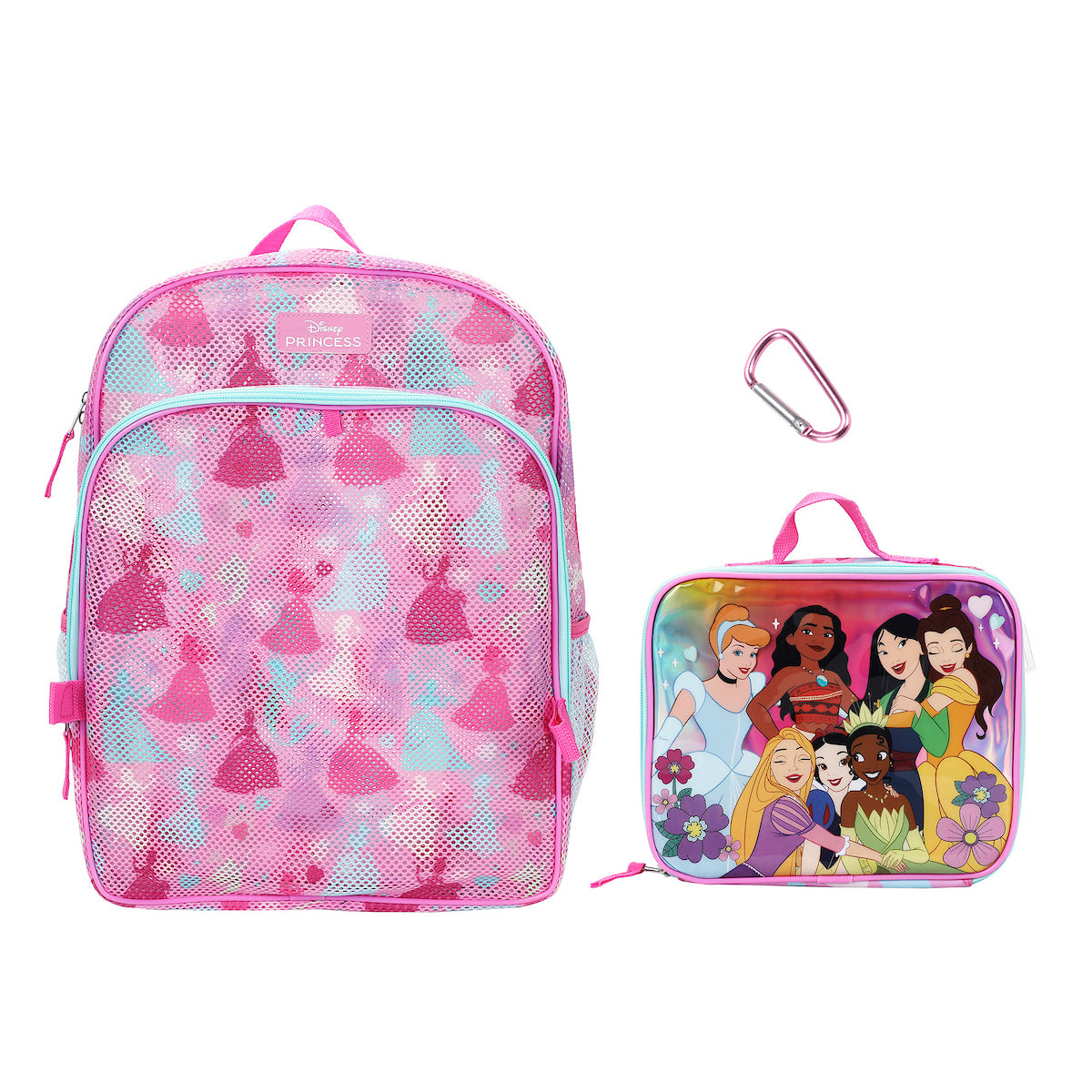Disney Princess Group Shot 16” Backpack With Lunch Kit